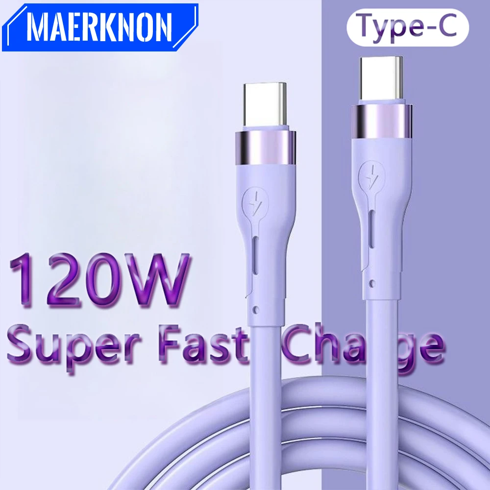 120W USB Typu C Kábel Rýchle Nabíjanie Nabíjačky Pre iPhone 14 pro max Samsung Huawei Xiao Redmi Poznámka 12 pro Oneplus Typ C Typ d