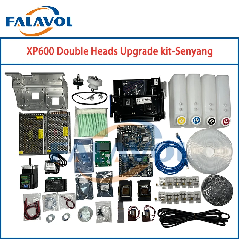 FALAVOL XP600 na prestavbu pre Dvojité Hlavy Senyang Držiak pre Dx5/Dx7 Previesť na XP600 pre UV/Eco Solventná Tlačiareň Update nastavená