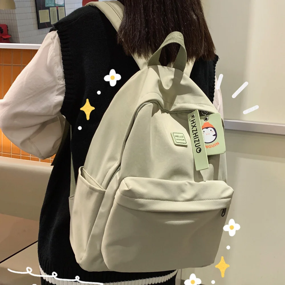 Škola High Dievčatá Batoh Tašky pre Dospievajúcich Multi Vrecká Nové Pevné Ženy Harajuku Roztomilý Mochila